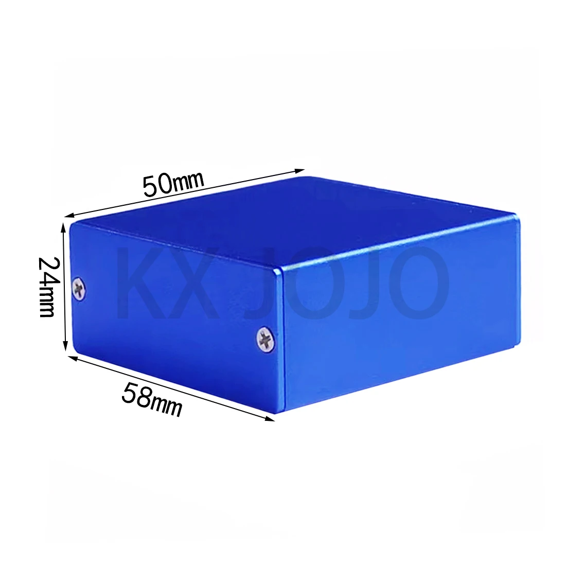 Aluminum Project Case – Matte Silver DIY Electronics Enclosure, 80x160x220mm, Heat Dissipation Design, Arduino Compatible, For GPRS, PCBs & Circuit Boards