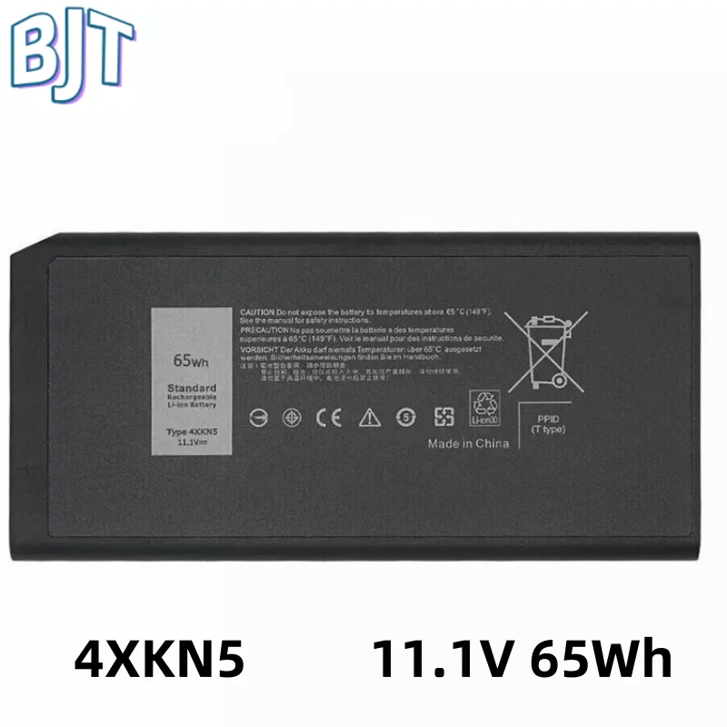 

6Cell New Laptop Battery 4XKN5 11.1V 65Wh For Dell Latitude 12 (7204) 14 (7404) E5404 E7404 Series 451-12187 CJ2K1 X8VWF