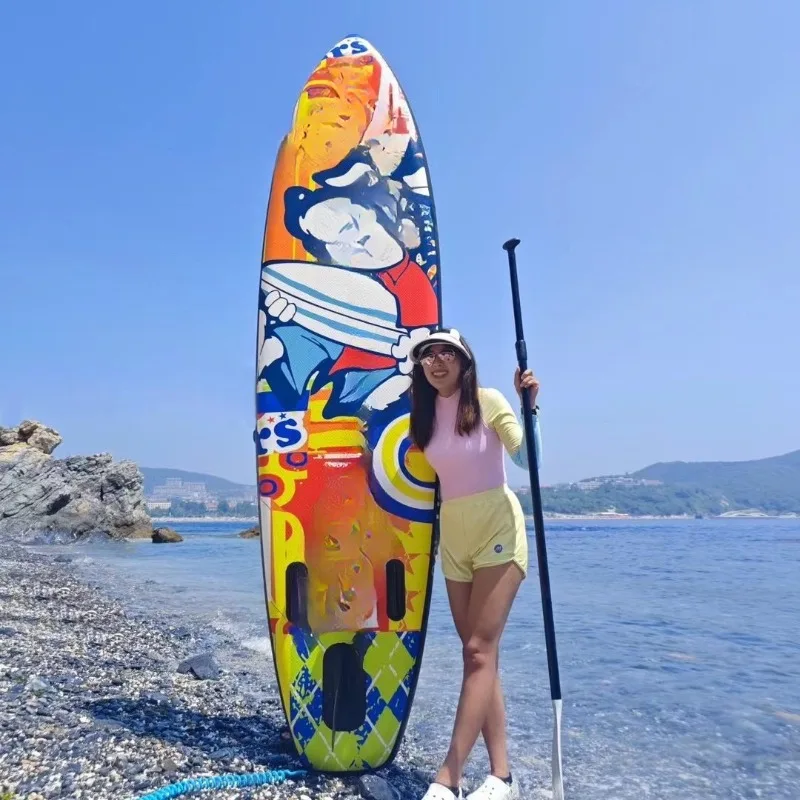 320 * 79 paddle board surfboard paddle board lightweight and fast import ink inkjet coating protection full set