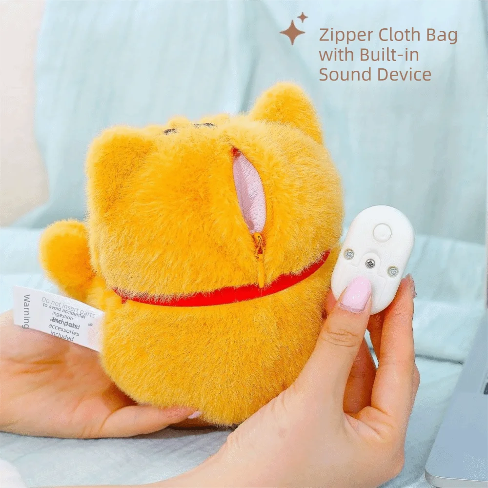 Cartoon Chubby Mascot Lucky Kitten Waving Hand Soothing Lucky Cat Talking Animal Cute Cartoon Cat Desktop Pets