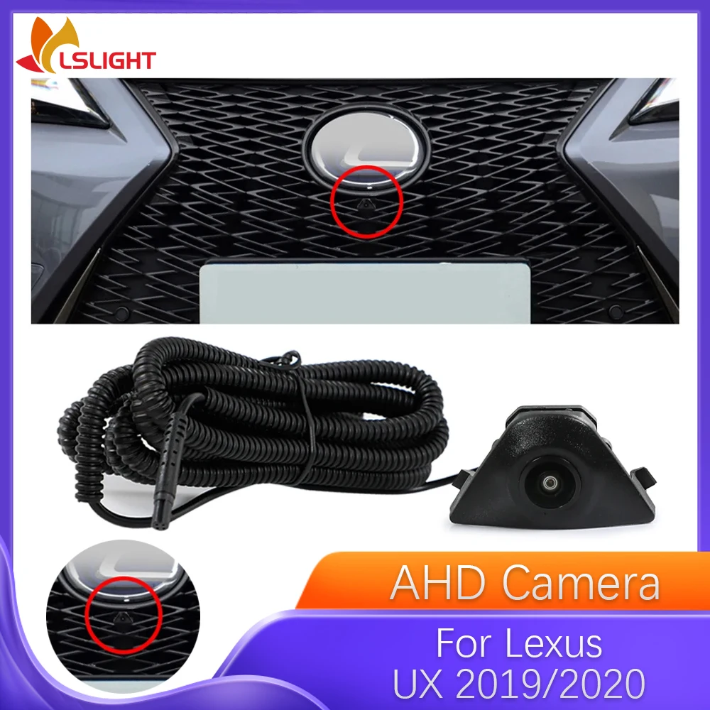 Câmera do carro para Lexus UX 2019-2020 OEM HD Night Vision Fisheye grande angular 150 °   Vigilância de estacionamento com câmera de visão frontal