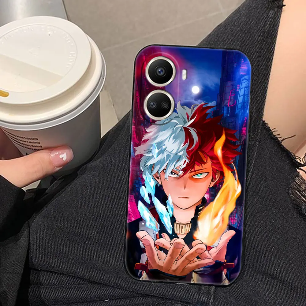 أنيمي بطلي أكاديمية جراب هاتف لهواوي نوفا 3I 7I 8I 9 P30 الشرف 400 20 90 X6B X7A X7B X7D X9D X8B X9 X9B X9A حافظة كابا من البولي يوريثان #3