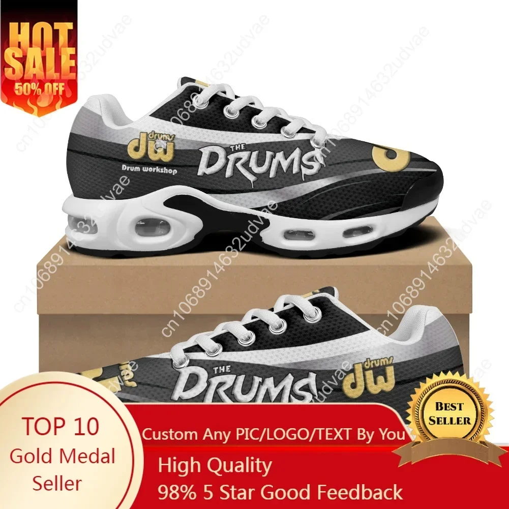 

1972 Drum Set Drum Workshop Band Air Cushion Sneakers Mens Womens Teenager Sports Shoes High Quality Custom Mesh Sneaker