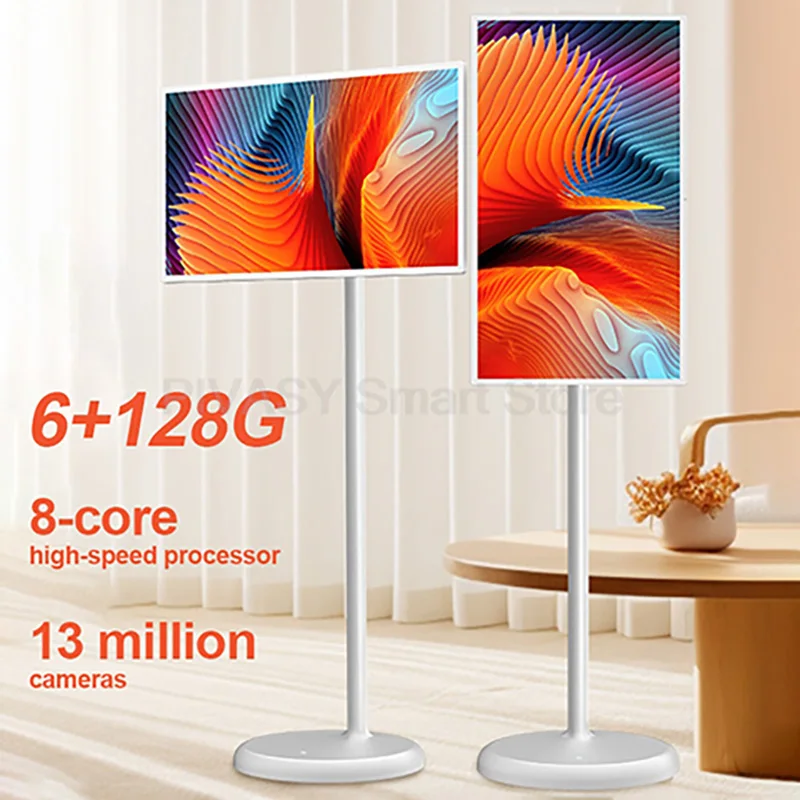 

22 24 32-дюймовый сенсорный экран Smart TV Исследование Живые системы Android 6 + 128G Портативный вращающийся 8-ядерный аккумулятор Мощность Подвижное популярное