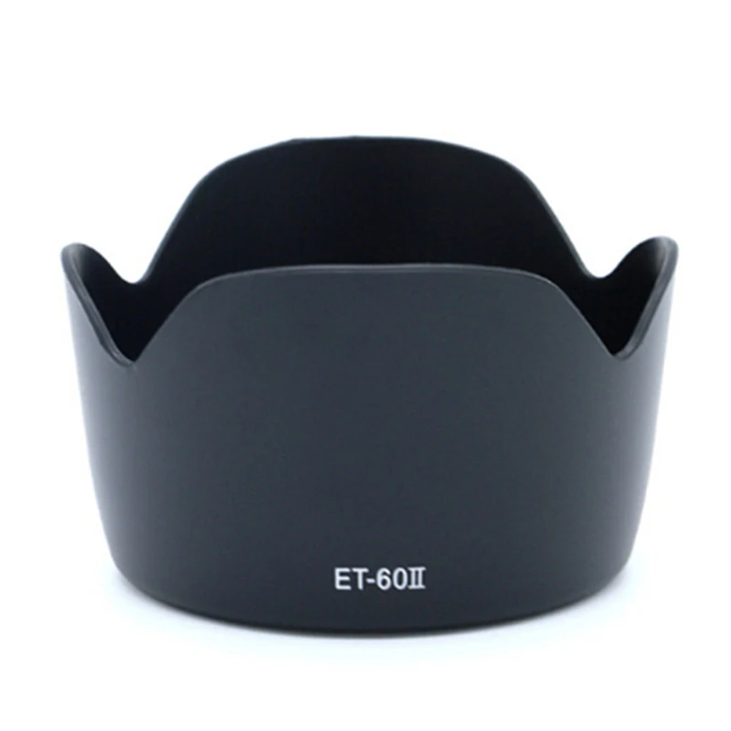 ET-60II Lens Hood For EF 75-300mm F/4-5.6 III EF-S 55-250mm F/4-5.6