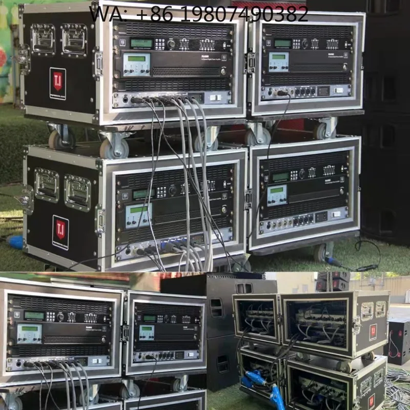 Portable Dual 15-inch Full-Range Speaker Set, Factory Price Pro PA Sound Equipment for Concert Stage Live Performances