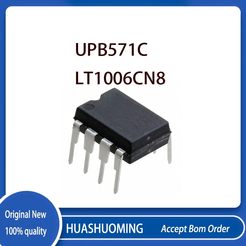 5Pcs/Lot  UPB571C B571C       LT1006  LT1006CN8  DIP-8