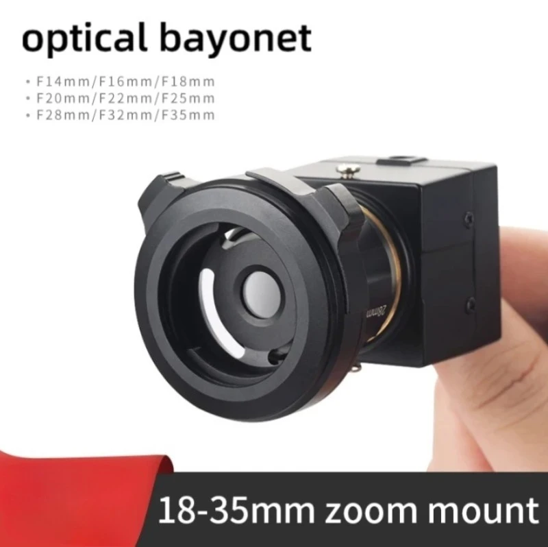 Endo-scope Optical Adapter Bayonet Interface F14mm~F35 Adjustable Zo-om H-D Focal Length