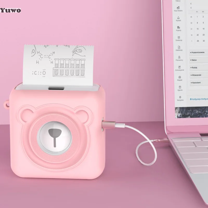 

Портативный Bluetooth-термофотопринтер A6 Peripage, силиконовый чехол для бесчернильного принтера