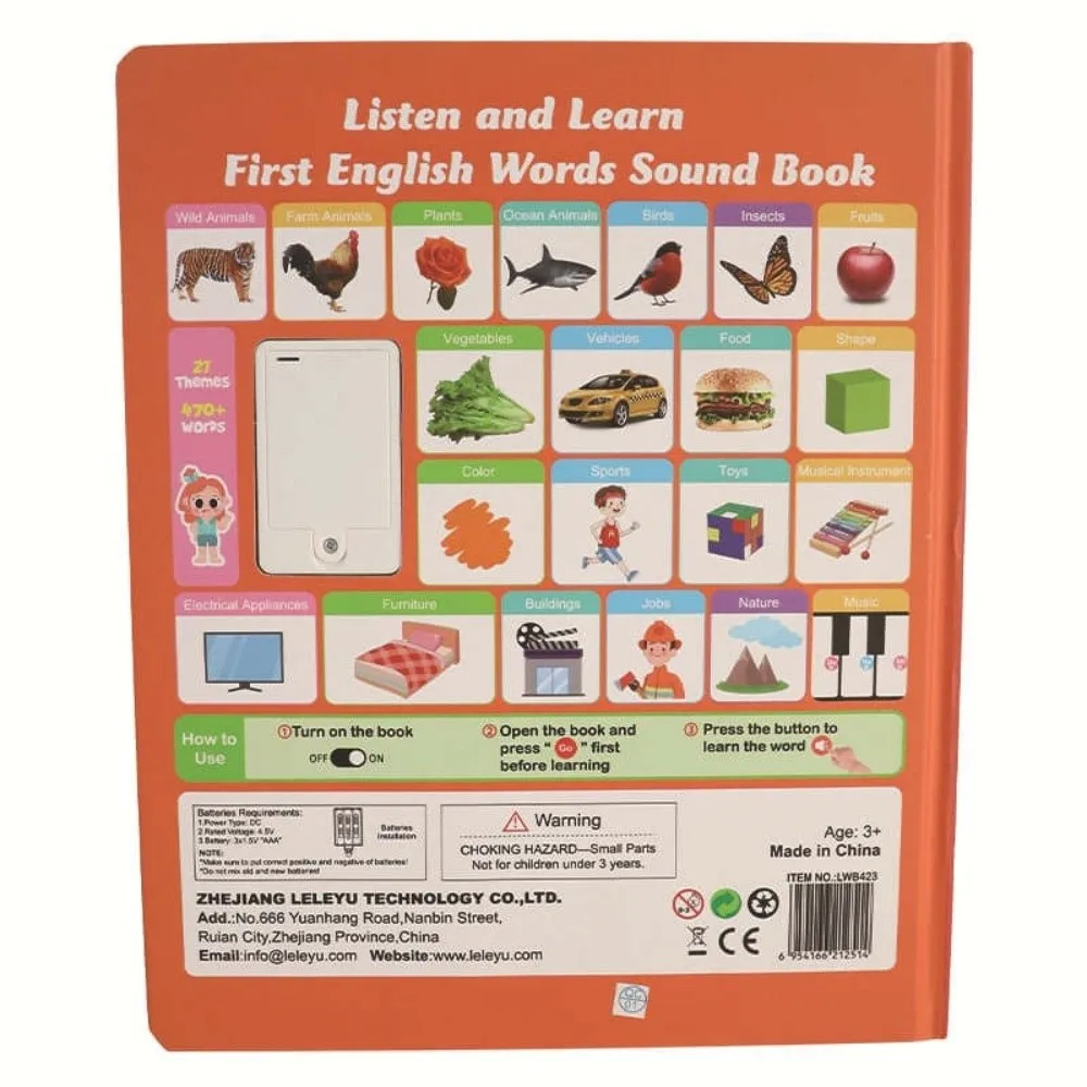 

Интерактивный английский звук, 13 темов, пресс для изучения телефона, изучение звука, говорящий, 300 слов, Монтессори, раннее образование