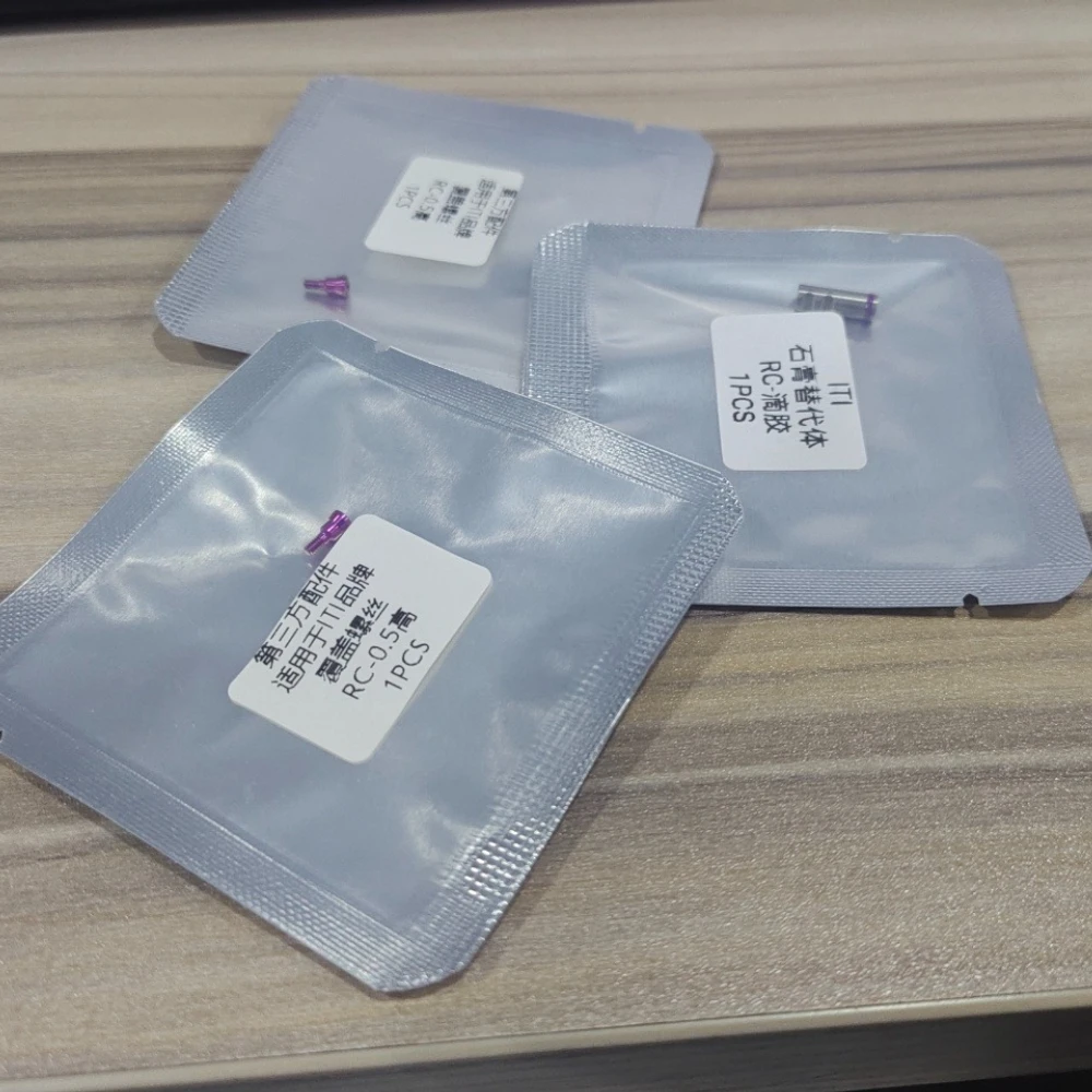 Dental Tool Nobel ITI System NP RP Healing Abutment Plant Impression Taking Rod Gypsum Analog RC Dispensing Adhesive Cover Screw