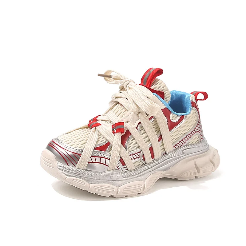

Kids Toddlers Breathable Mesh Sneakers Boys Girls Sports Shoes Lightweight Running Shoes for Children