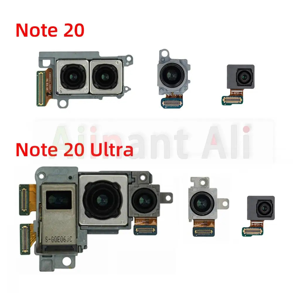 

AiinAnt Front Camera For Samsung Galaxy Note 20 Ultra N981B N981U N986B N986U Main Rear Back Camera Flex Cable