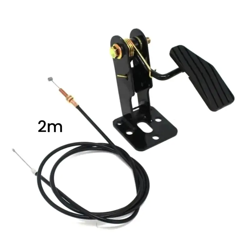Accelerator Pedal Assembly With 2 Meter Wire For Three-Wheeled Fuel Truck Tricycle Replacement Part, Enhanced Design