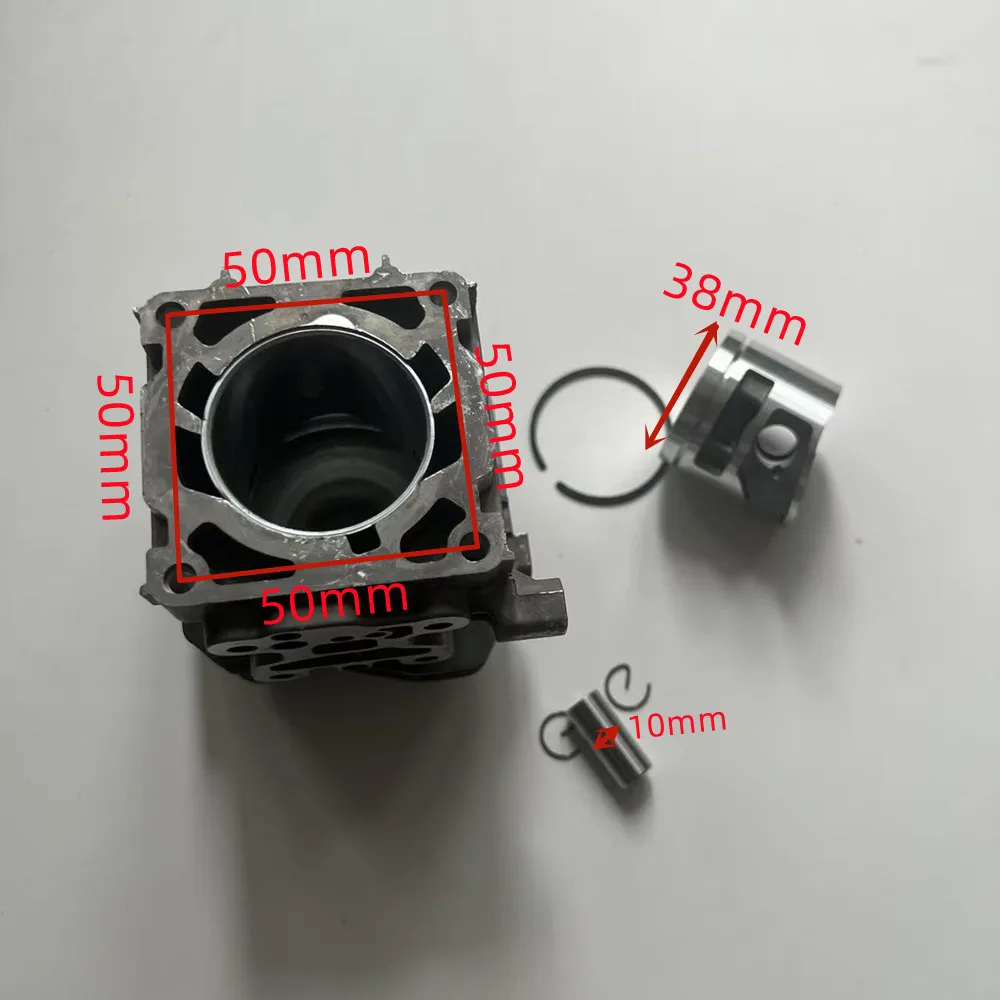 طقم مكبس اسطوانة 38 مم لمنشار Stihl MS182 MS182C #   1148 65A 1166