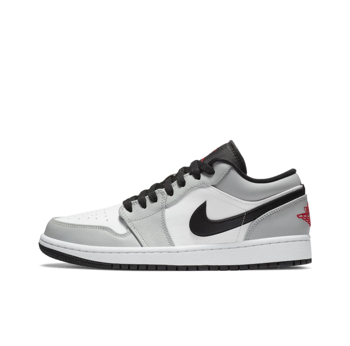 Nike Air Jordan 1 Retro low Light Smoke Grey basketball shoes Men\'s and women\'s fashion outdoor recreational sports shoes