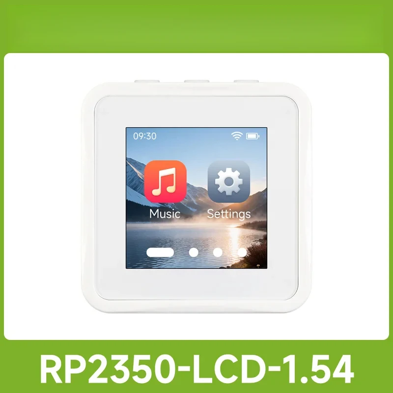 RP2350 1.54inch LCD Display Development Board, 240 × 240 65K Color, IPS Display Panel, Dual-core And Dual-architectu