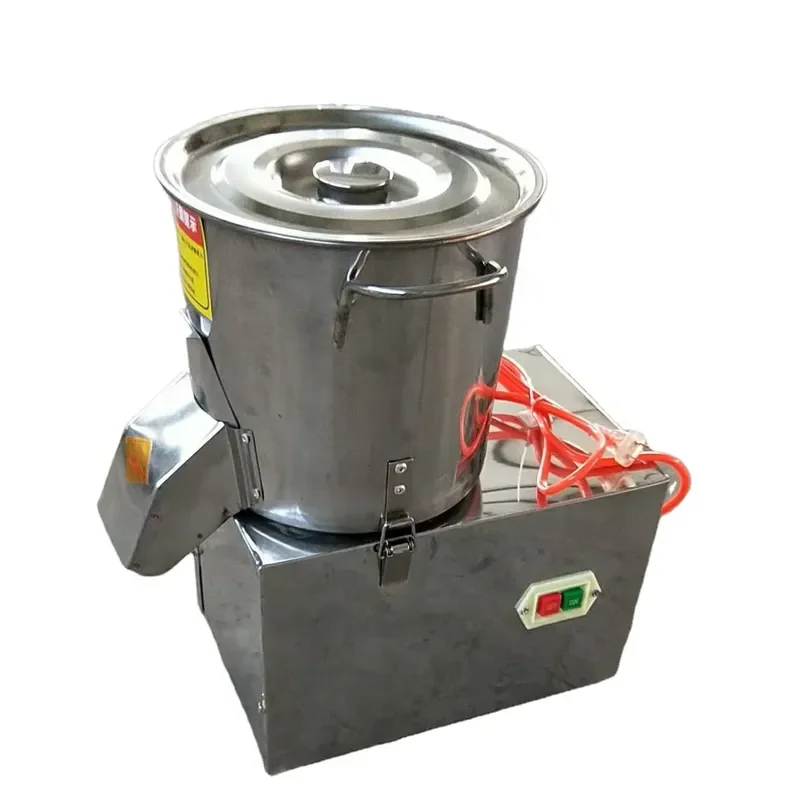 Commercial Automatic Garlic Grinder Electric Onion Chopper Heavy Duty Vegetable Mincer for Kitchen Food Processing Machine
