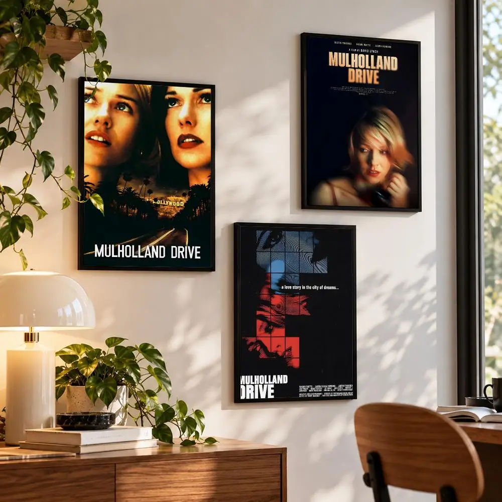 movie Mulholland Drive Poster Poster HD Self Adhesive Waterproof Wall Art Print Bedroom Living Room Decor Gift