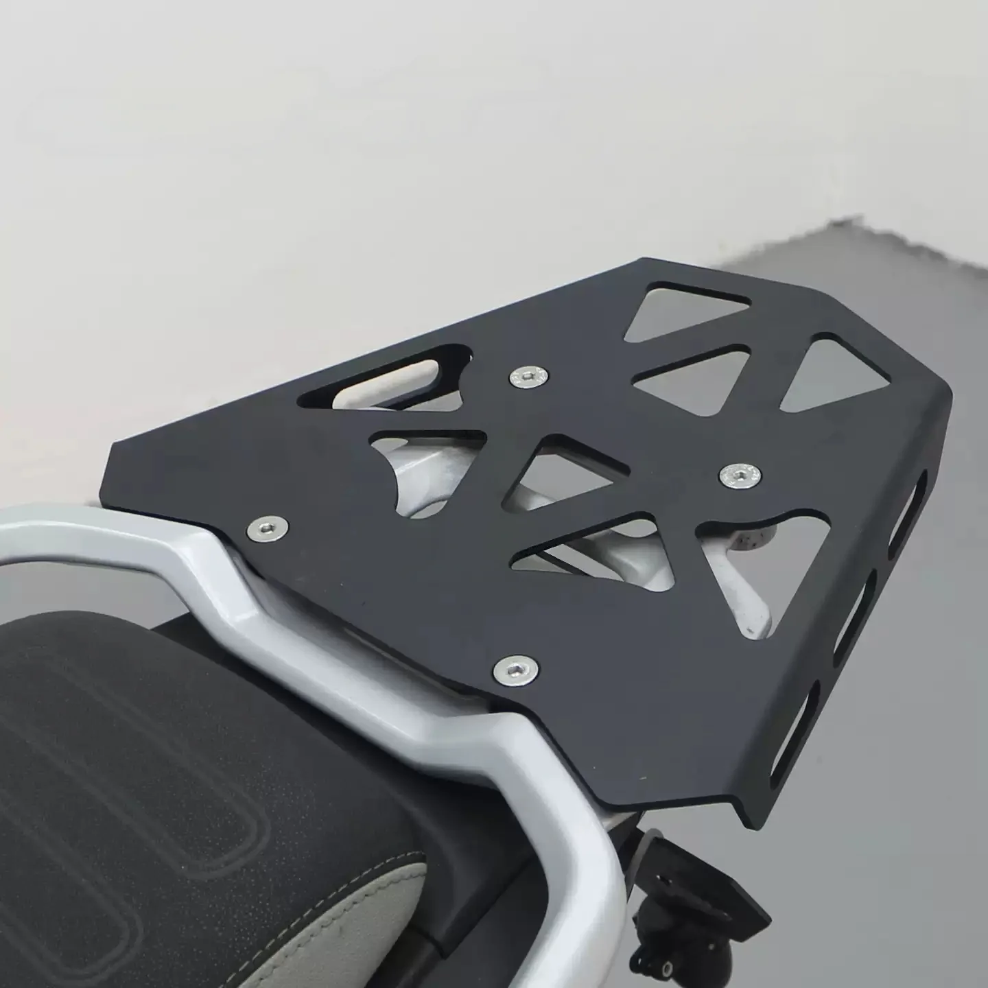 For CFMOTO 450MT Modified shelf stainless steel luggage support for trunk, enlarged trunk base accessory