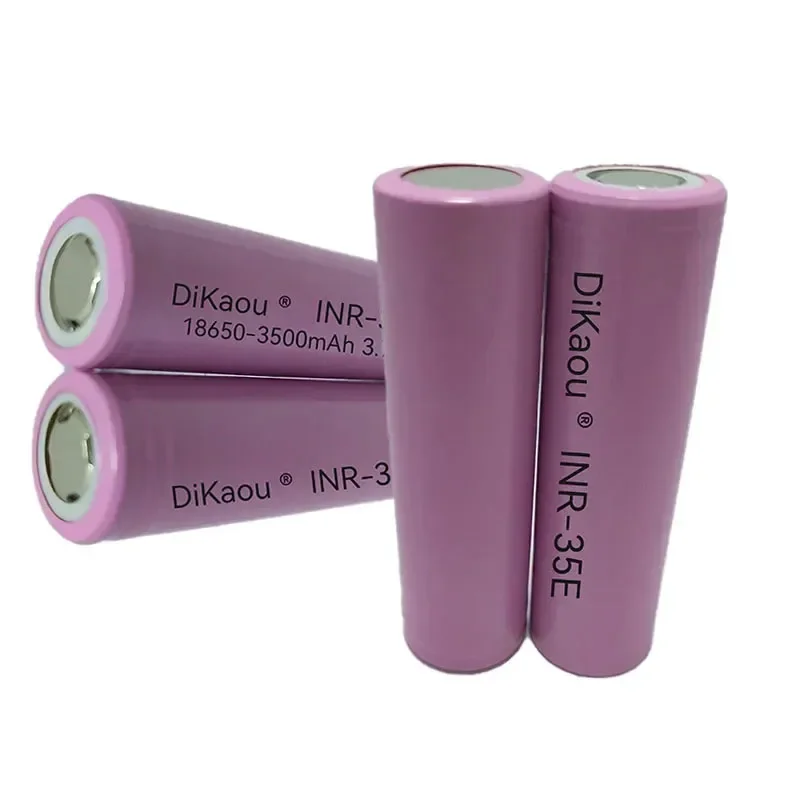 18650 3.7V Lithium Rechargeable Battery 3500mah Real Capacity Battery Suitable for Flashlights Toys Cars Camera Backup Batteries