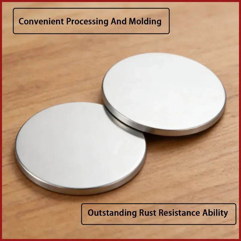 

304 Stainless Steel Circular Plate 50-400mm Diameter Round Disc for Kitchenware Chemical Equipment Building Decoration