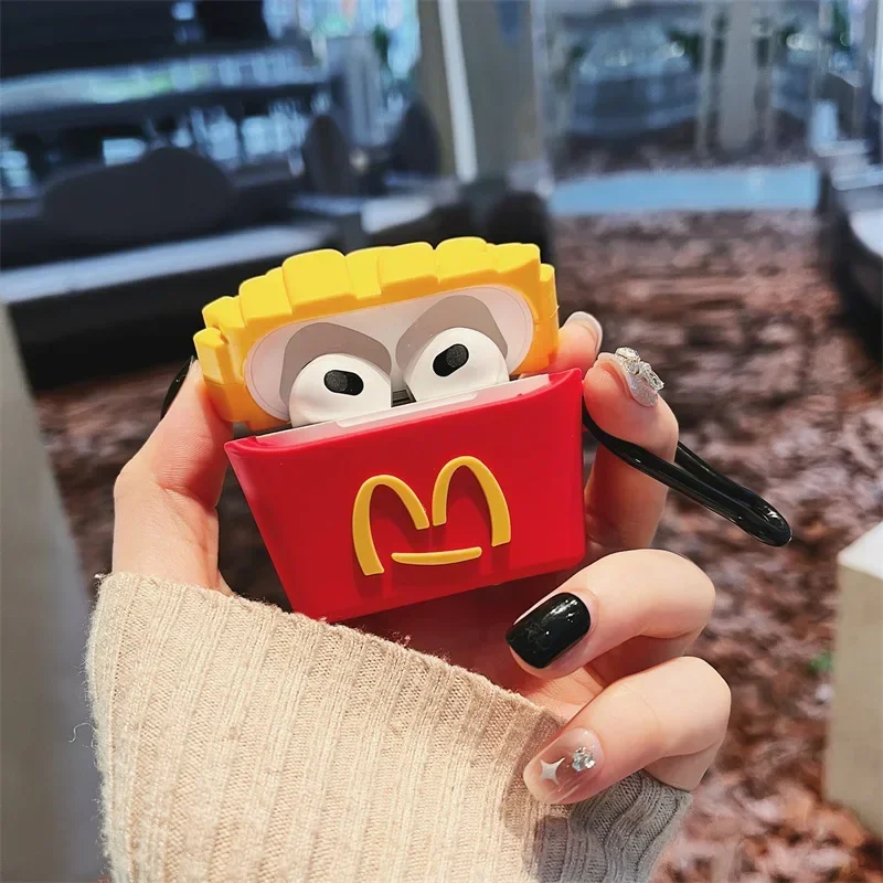 Funda para AirPods 4 Airpod 1, 2, 3 Pro Pro2, caja de carga para auriculares Bluetooth, funda protectora para auriculares