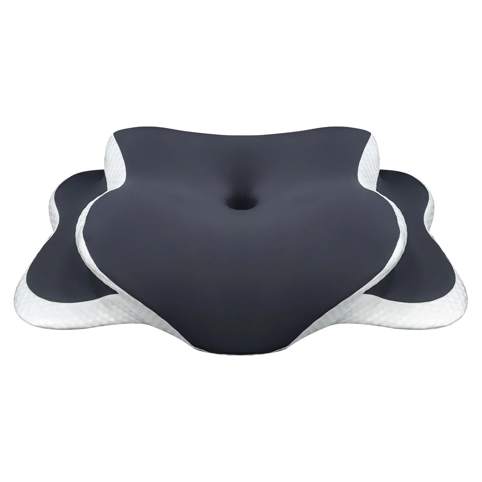 Memory-Schaum-Kissen, Nackenkissen zur Schmerzlinderung, ergonomisches orthopädisches Nackenstützkissen für Seiten-, Rücken- und Bauchschläfer, Geschenk – Detail 7