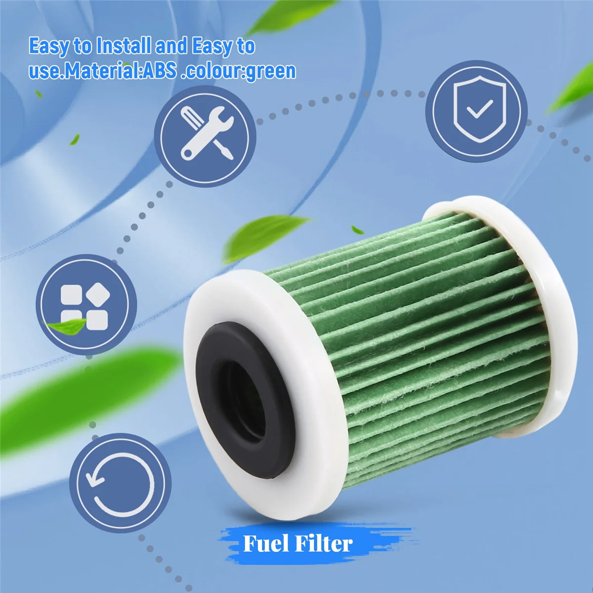 AT77 6P3-WS24A-01-00 Filtro carburante per motore fuoribordo Yamaha VZ F 150-350 150-300HP