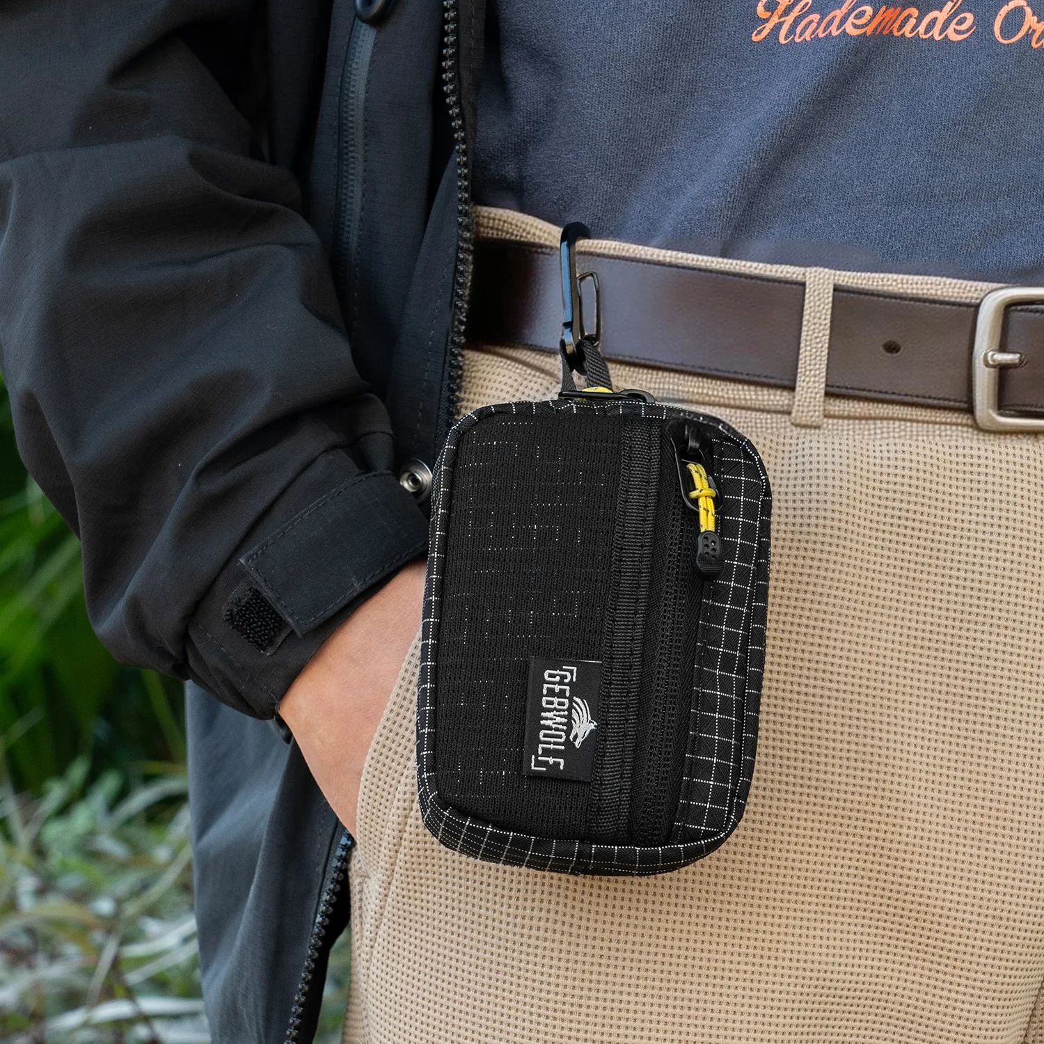 Carteira Mini Multifuncional Masculina em Dyneema, Leve e Impermeável, Bolsa EDC para Camping e Hiking, Armazenamento de Equipamentos Táticos Unissex