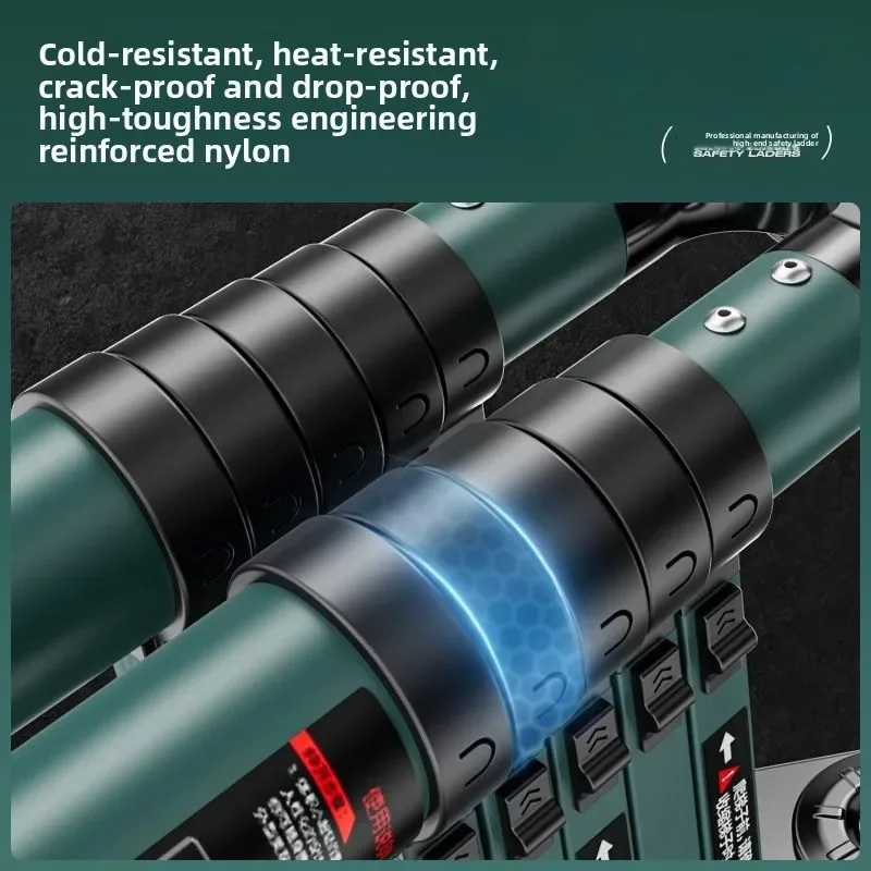 

Instrument Telescopic ladder Multifunctional herringbone ladder Thickened new lifting and folding household outdoor engineering