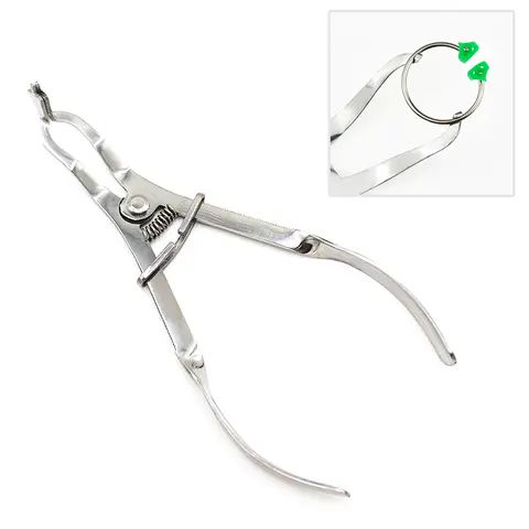 Bilashmart Dental Forceps Matrix Band Forming Clip Matrices pliers Sectional Contoured stainless steel Dental Orthodontic Instrument Plier