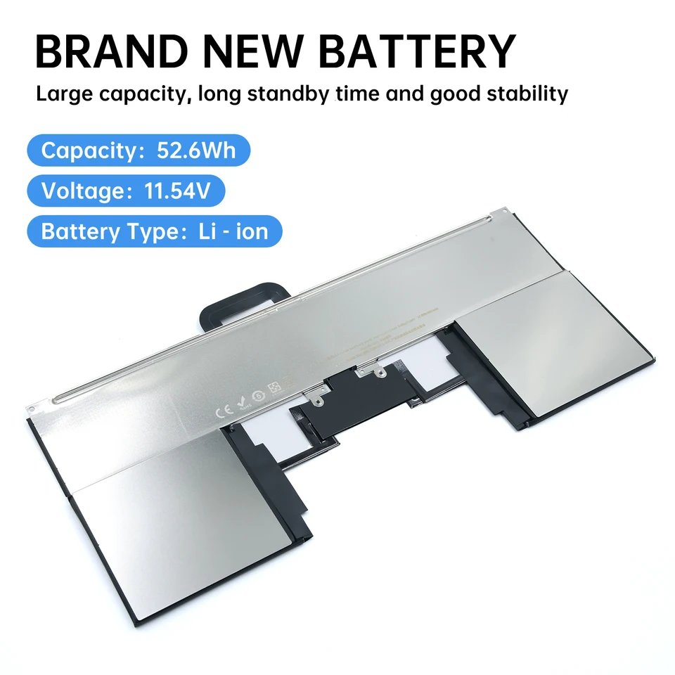 MacBook Air 13 M2 A2669 Battery 11.54V 52.6WH