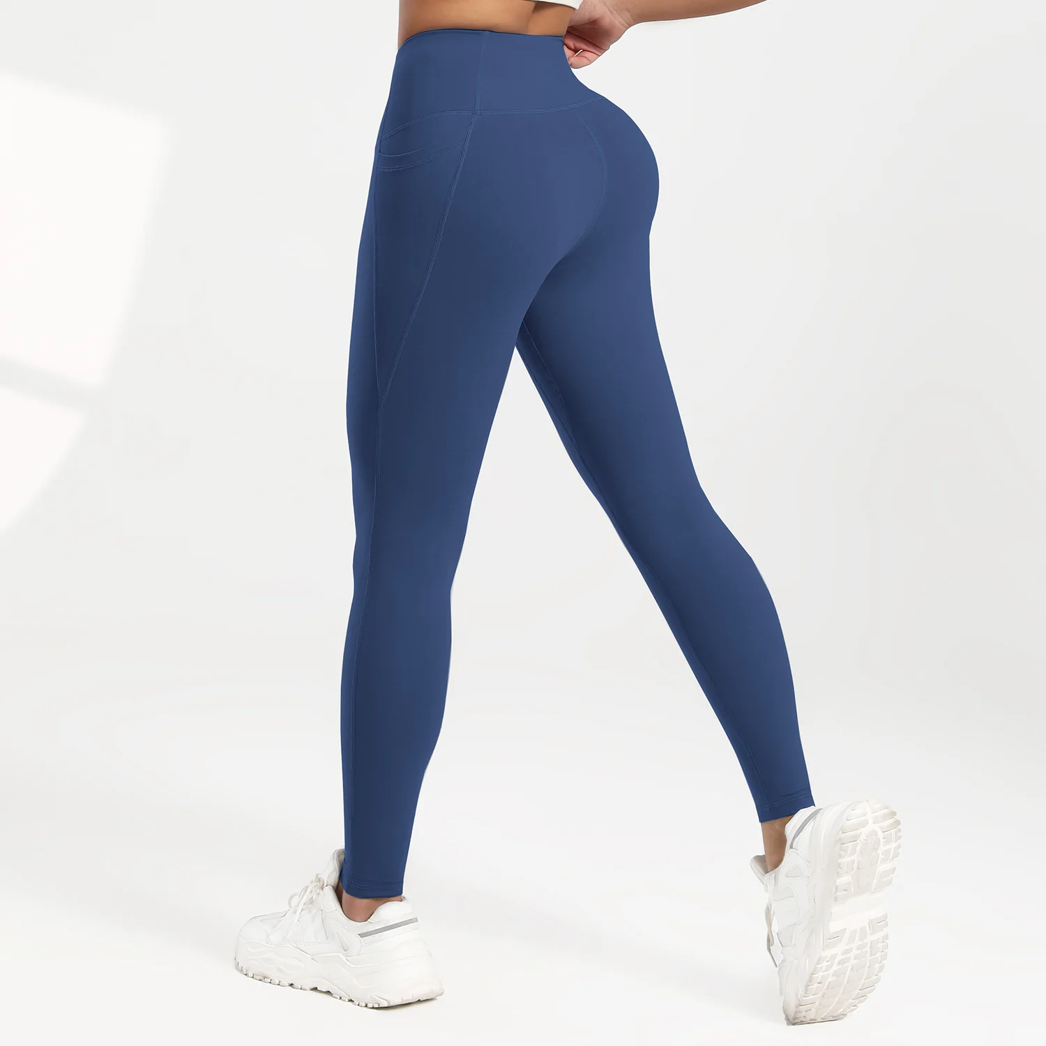 المرأة جيب اليوغا طماق اللياقة البدنية الجري عالية الخصر بنطال ملاصق للجسم رفع الرياضة الصالة الرياضية سريعة الجافة الركض عادية الإناث تجريب بانت