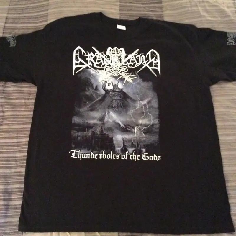 GRAVELAND Thunderbolts Shirt XL,Azarath,The Chasm, Inquisition, Urgehal, Urfaust