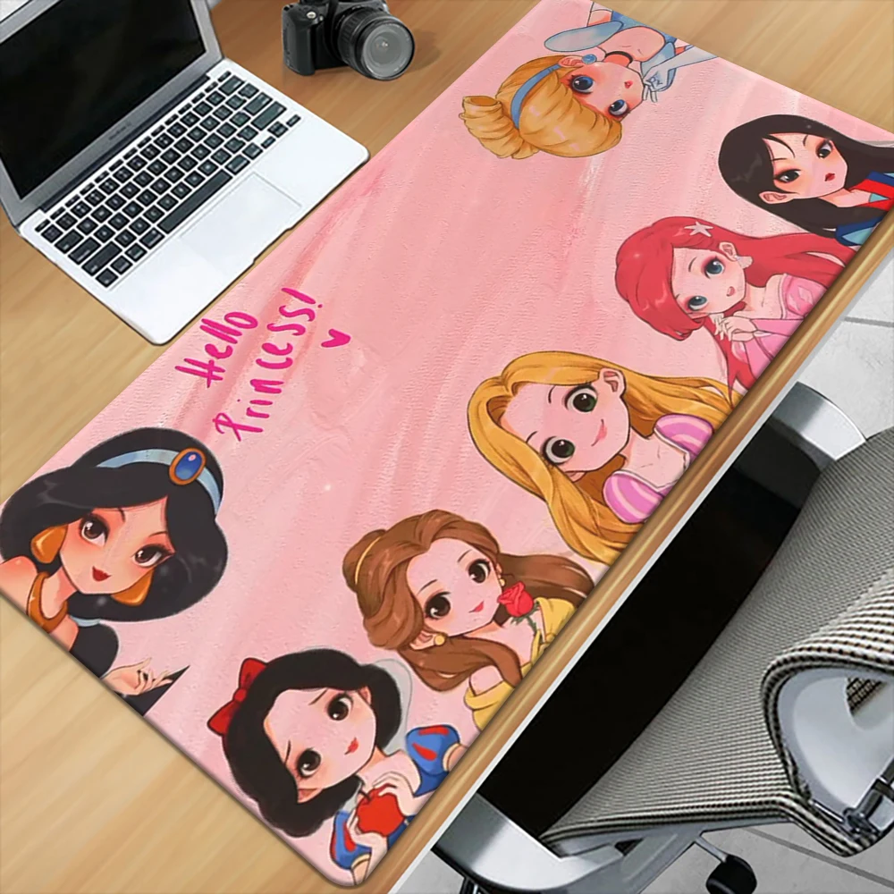 Disney Princess Mouse Pad Keyboard Gaming Accessories Mouse Mats Game Office Computer PC Gamer Laptop Desk Mat