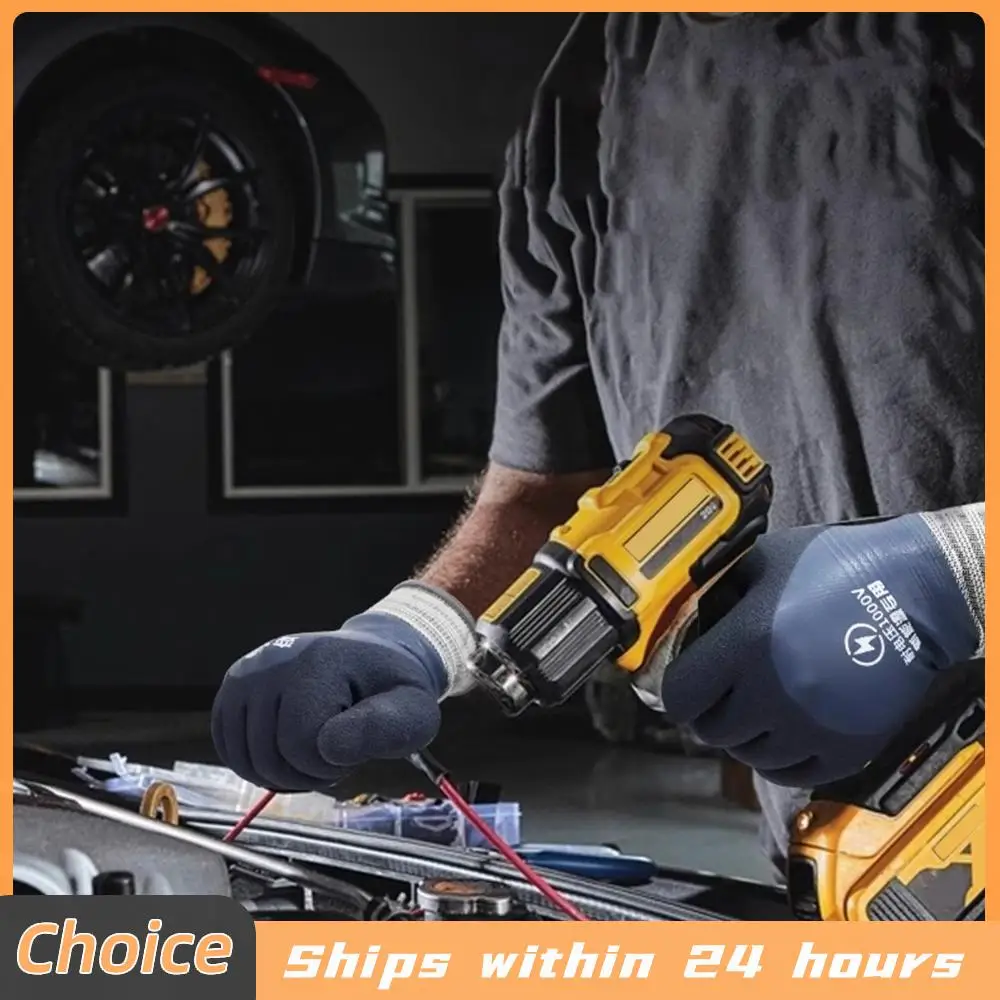 Voltage Resistant Electrician Gloves 1000V Electrical Insulated Gloves Rubber Electrician Insulating Gloves for Men
