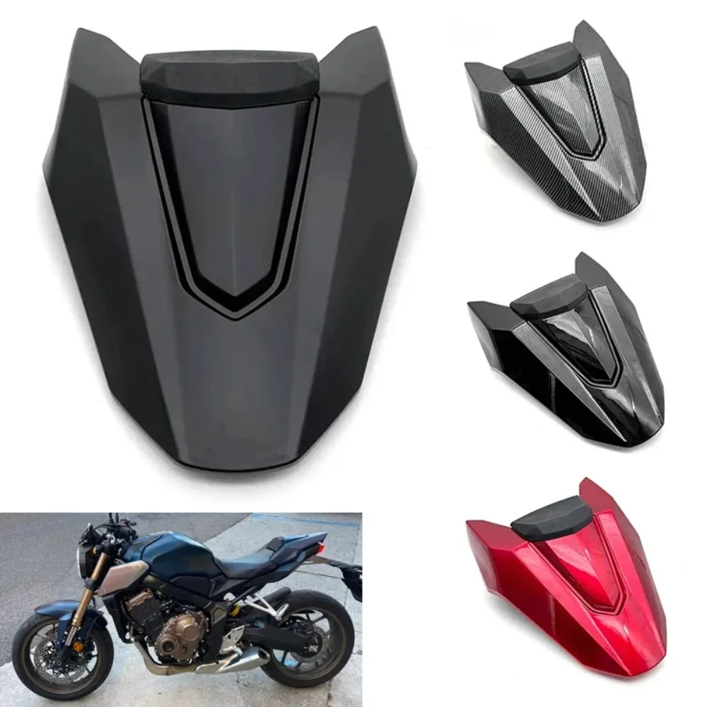 FOR CB650R CBR650R 2019-2023 5 COLOR Motorcycle Pillion Rear Seat Cover Cowl Solo Fairing Rear Tail Fit Motorcycle Accessories