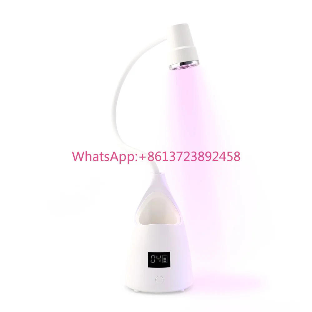 Professional Rechargeable Mini UV LED Nail Gel X Lamp 18w Touch Sensor for Soft Gel Fast Cure Long Lasting 360 Degree Adjustable
