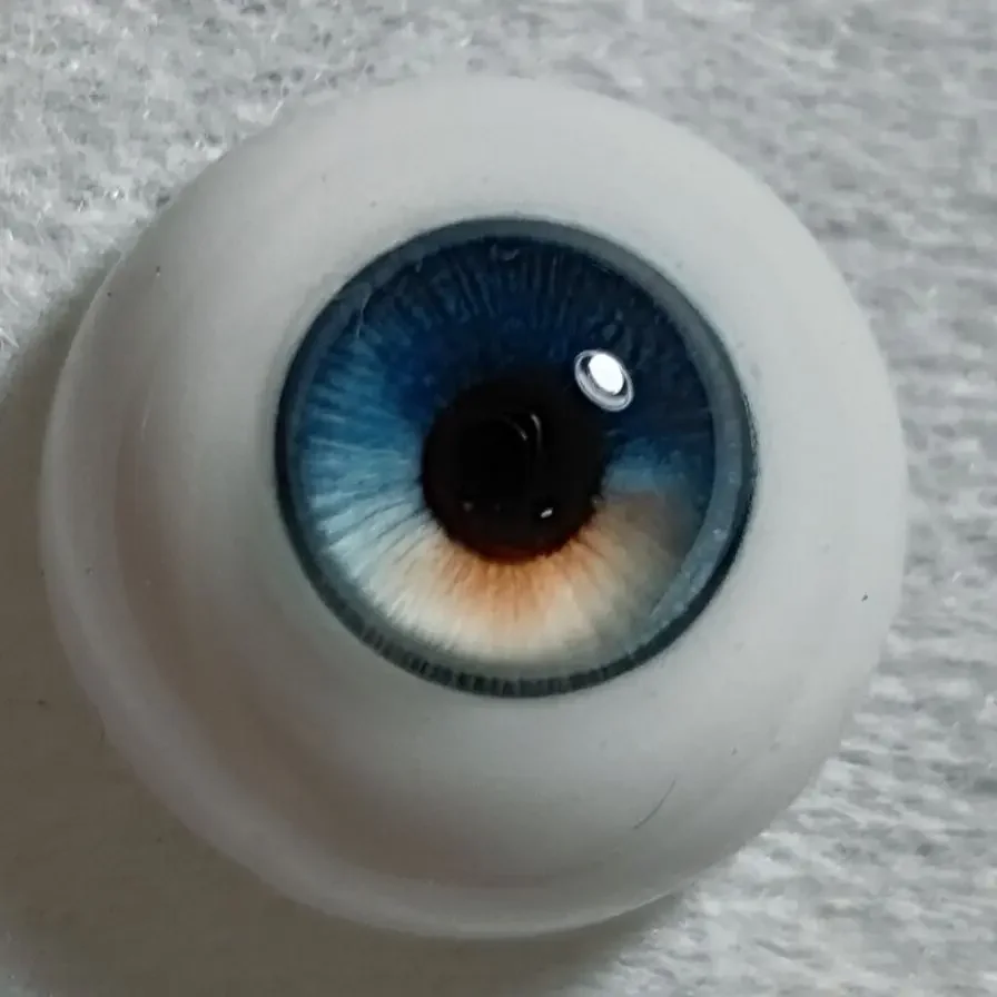 Doll Eyes 10/12/14/16/18/20/30mm for 1/3 1/4 1/6 Bjd Doll Plaster Eyeball Diy Girl Toys Dress Up Play House Doll Accessories