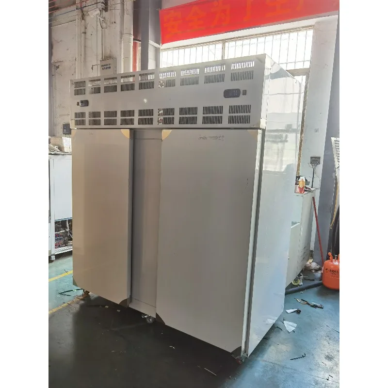 High Efficiency Blast Freezing Machine 80 Trays -80°C 4 Door Mobile Trolley System for Fish Meat Commercial Batch Use
