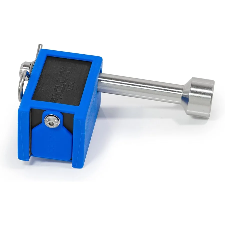 

PACLOCK's UCS-80A-125 Trailer Hitch Lock with 1/2 Pin for 1-1/4 Receiver Hitches High-Performance 6-Pin Cylinder Design Keyed D