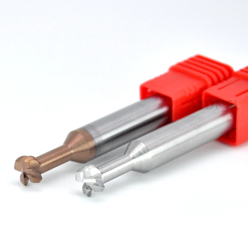 Imagem -04 - Raio de Canto T-slot Fresadora Cnc Carbide t tipo Fim Moinho Arco Côncavo Usinagem Aço Alumínio Ferramenta D3-d20 R0.5 0.75 3