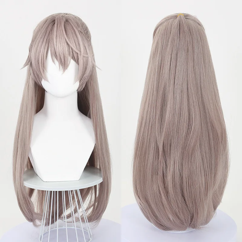 위안지 코스프레 가발 리얼리스틱 두피 탑 타이거 마우스 헤어 클립 코스프레 가발