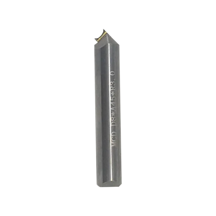 High Quality High Gloss Mcd Single Crystal Milling Cutter CNC Arc Milling Cutter End Mill Aluminum
