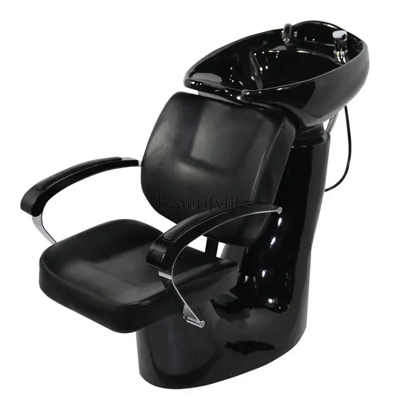 

FG17Sitting Hair-Washing Chair Salon Shampoo Bed Flushing Barber Shop for Hair Salon Shampoo Basin