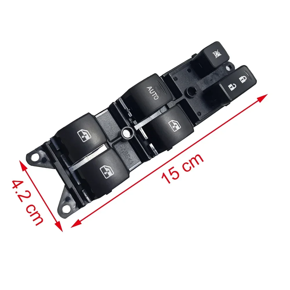 Car Power Window Control Switch Window Lifter Switch Button for Mitsubishi Outlander 3 2013 2014 2015 2016 2017 2018