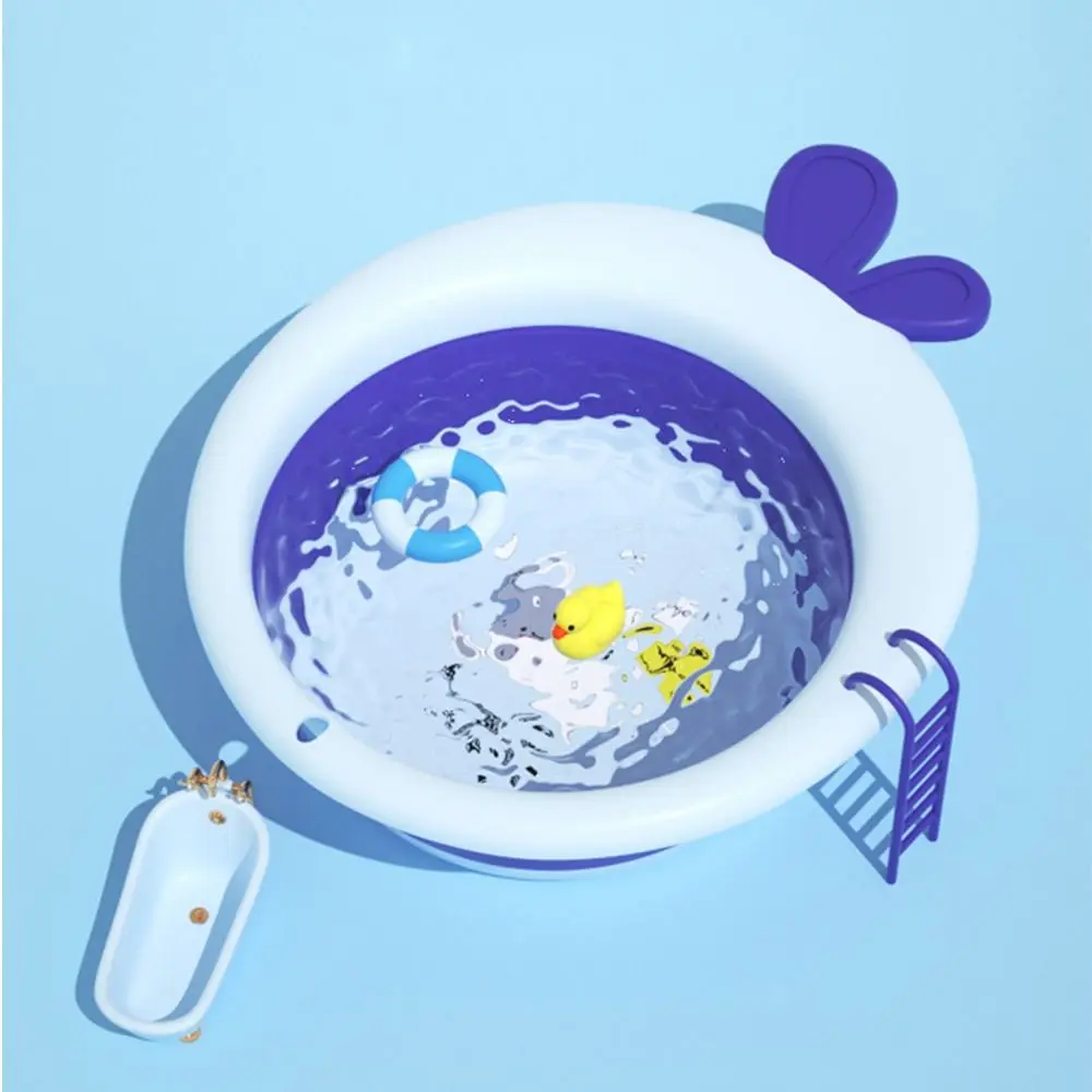 

Cartoon Lovely Baby Stuff Baby Care Product Cute Kids Bathtub Baby Folding Washbasin Infant Nursing Supplies Household Basin