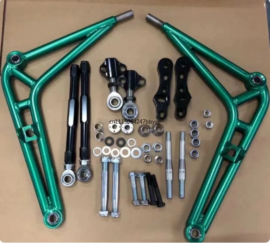 For BMW E36 E46 Suspension Modification For Racing Drift Angle Kit Front Lower Control Arm Rear Toe Adjustable Tie Rod