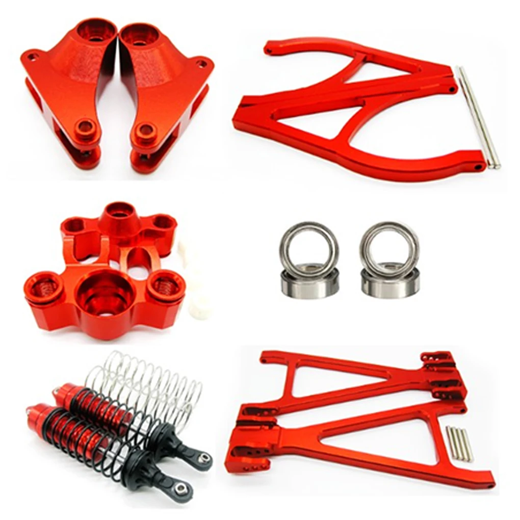 RCGOFOLLOW Aluminum Alloy Stable Rear Axle Assembly Kit Stable Rc Rear Axle Assembly Kit For 1/8 E-revo